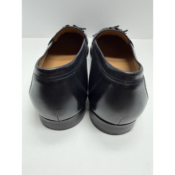 Mezlan Men’s Santander Navy Blue Dress Loafers Slip Ons Leather Size 11.5 N NIB main image 12